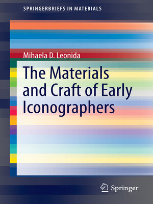 cover image of The Materials and Craft of Early Iconographers